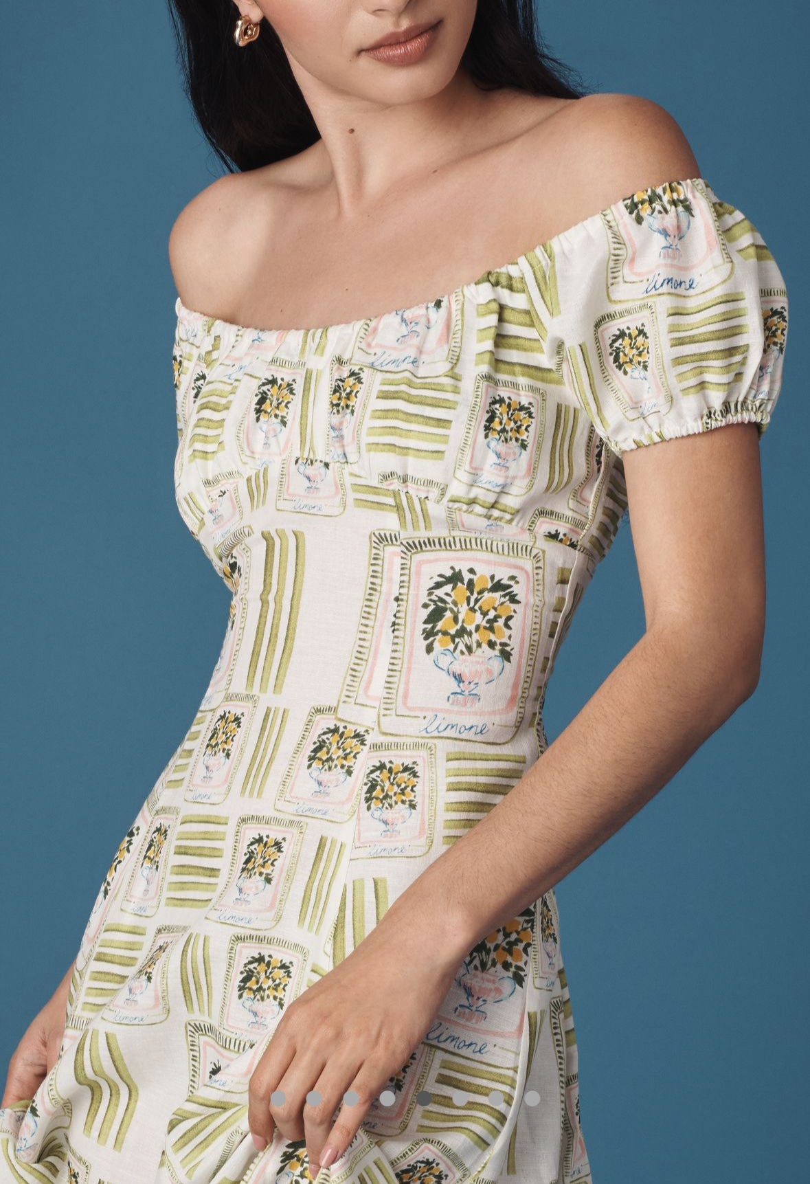 Cordelia Dress - Lemon