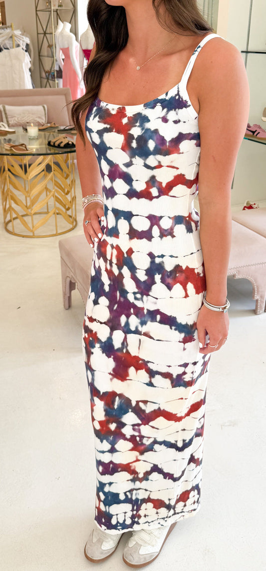 Tonya Maxi Dress - Raspberry