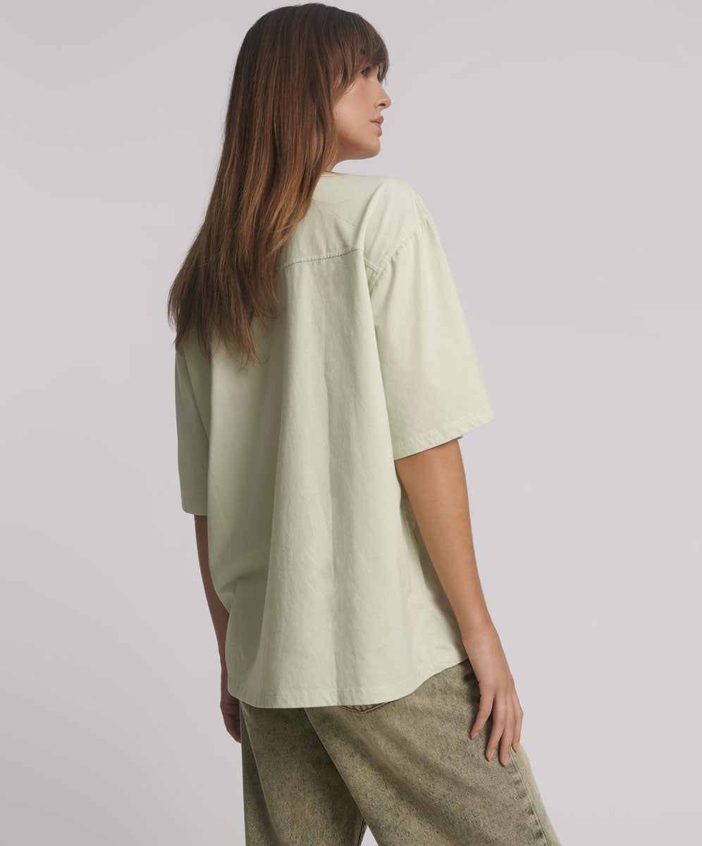 Its Better In The Bahamas Kobe Tee - Green Mist