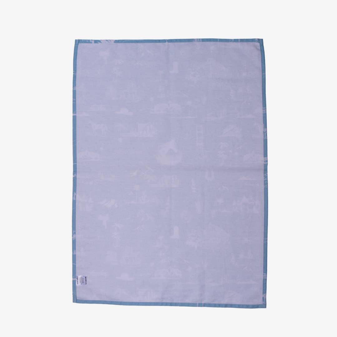 Western Cowboy Kitchen Tea Towel