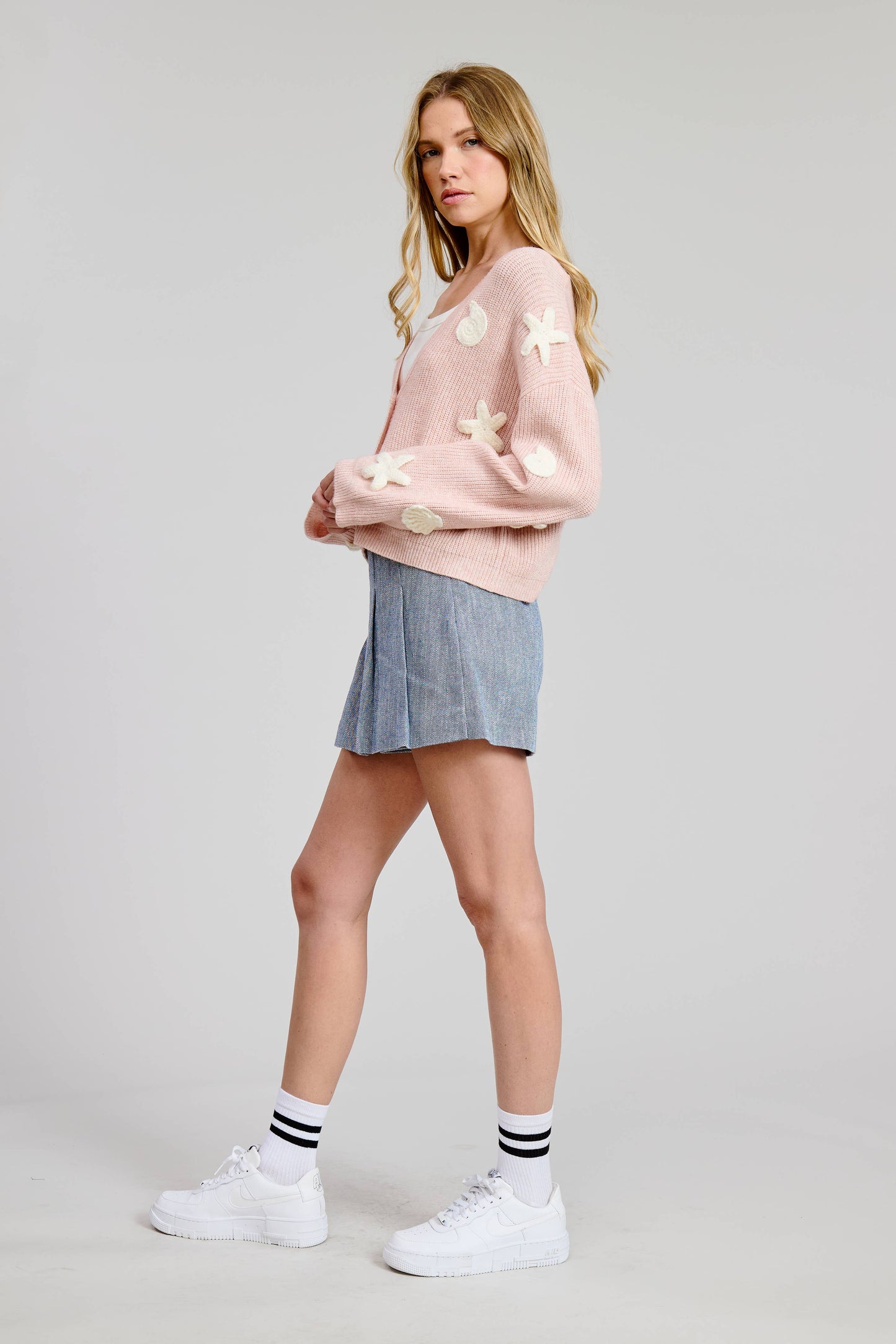 Seashell Sweater Cardigan