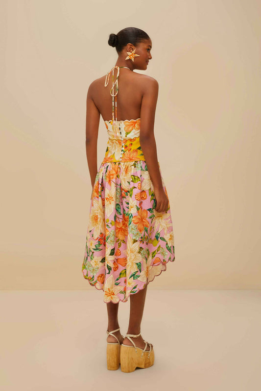 Guaragarden Sleevelesss Midi Dress - Guragarden Mix