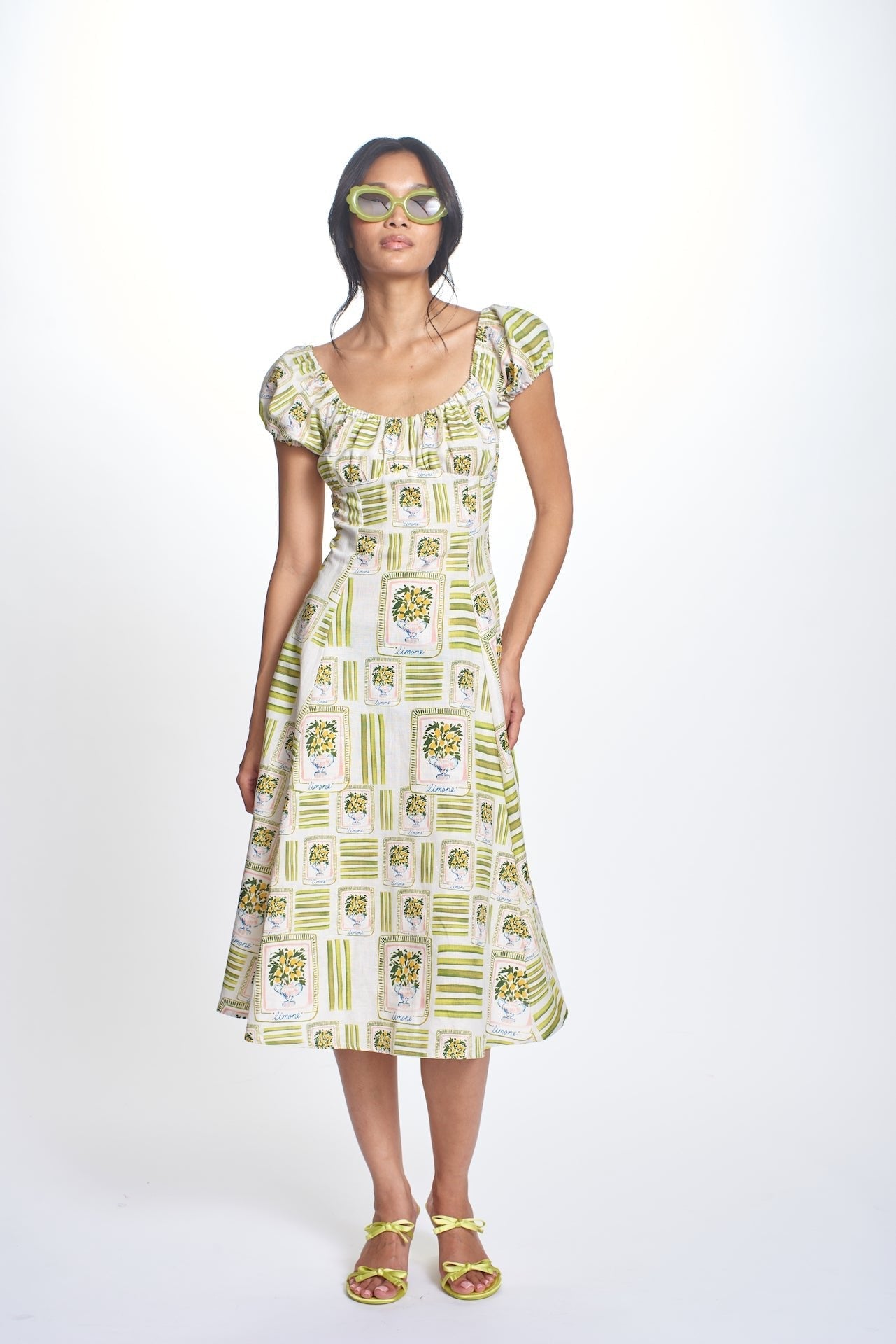 Cordelia Dress - Lemon