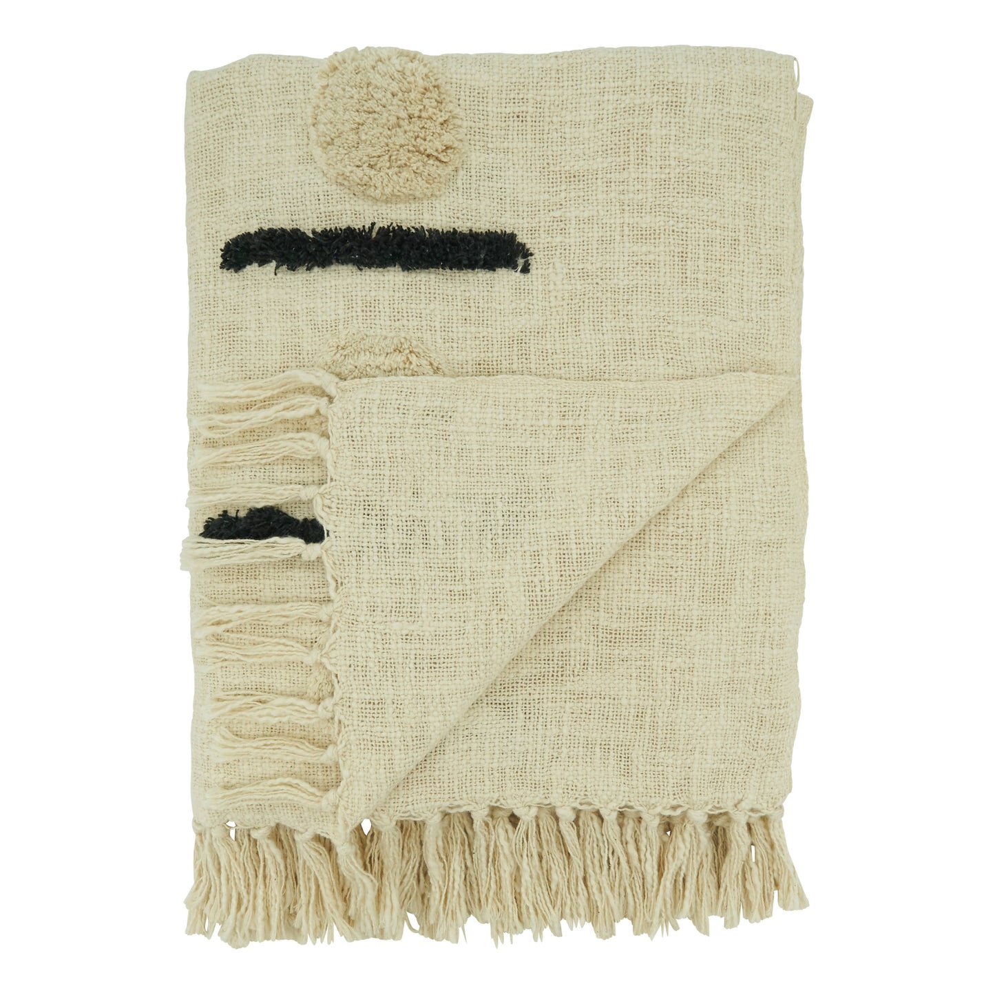 Dash Dot Tufted Throw