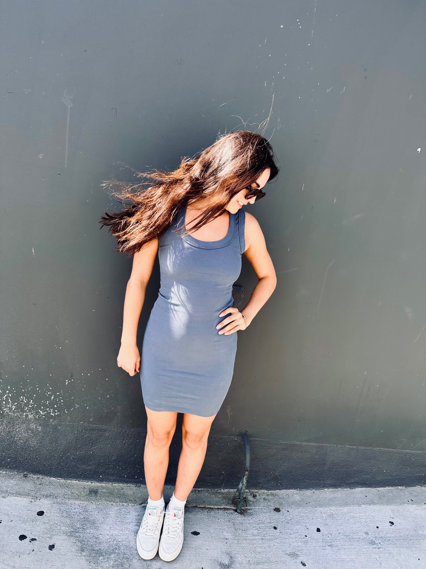 Viv Tank Dress - Nantucket