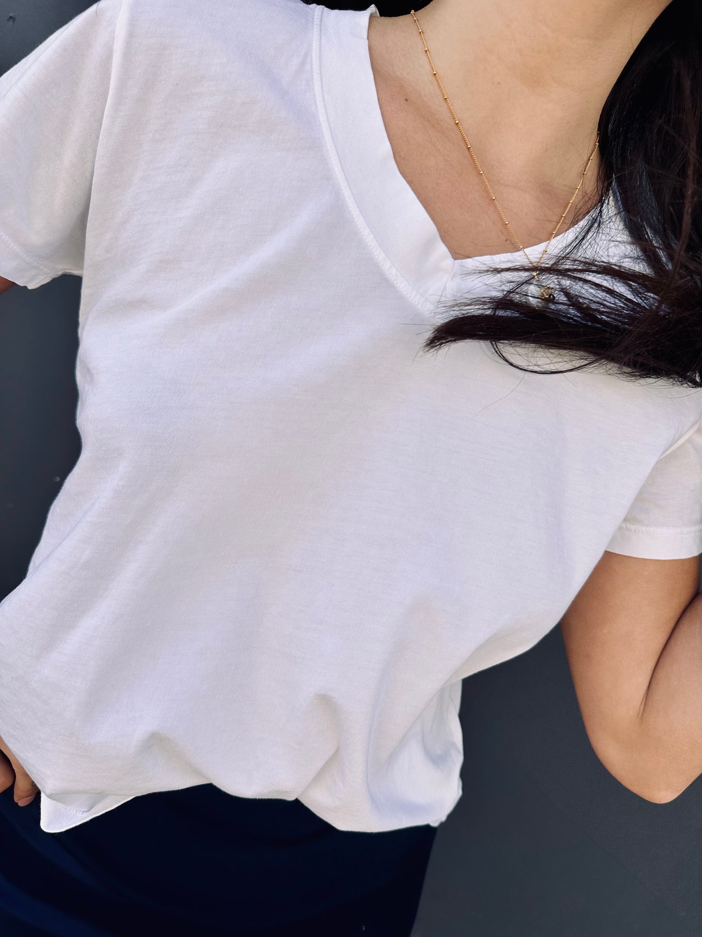 Serena V-Neck Tee - Vail