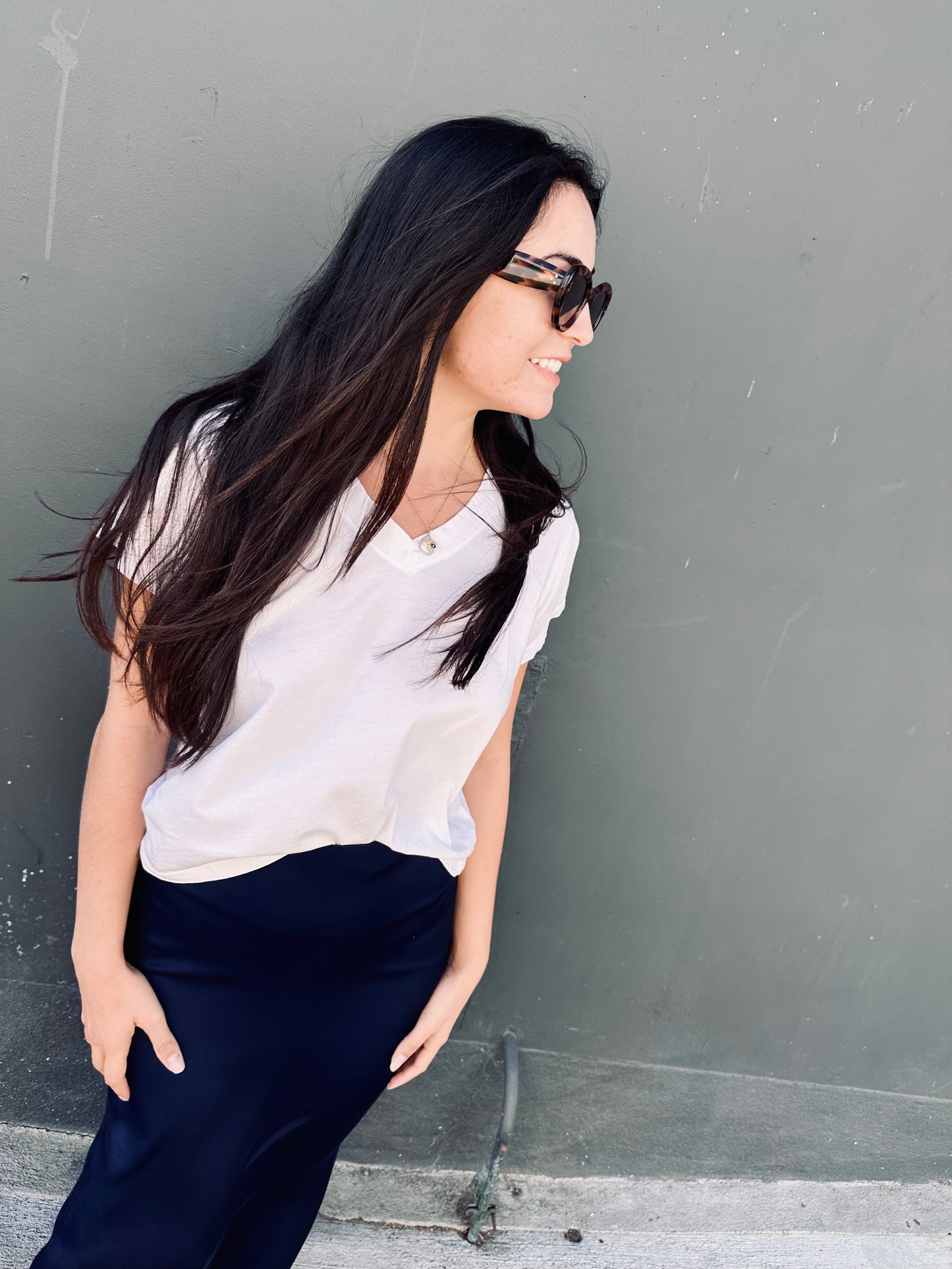 Serena V-Neck Tee - Vail