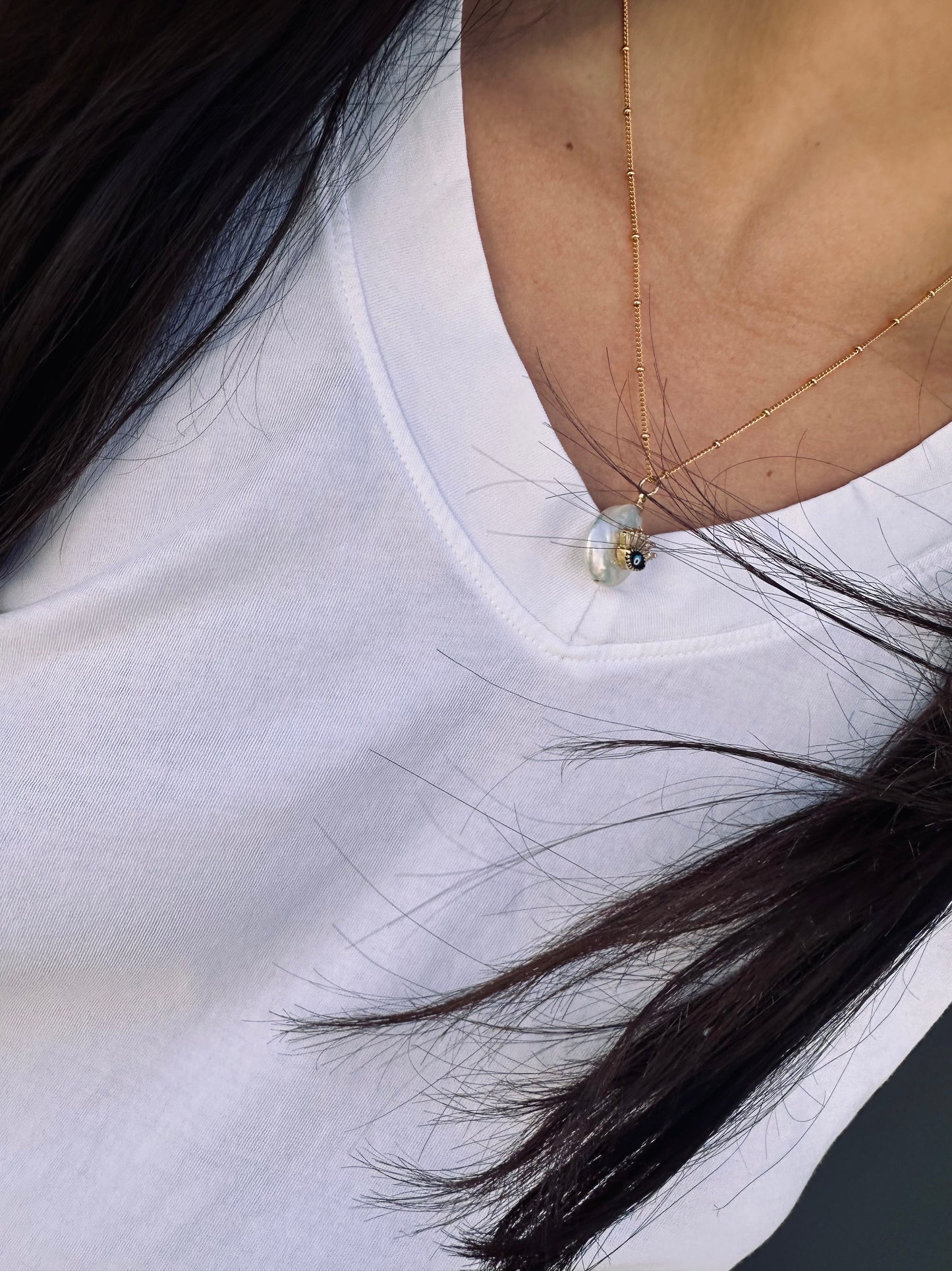 Serena V-Neck Tee - Vail