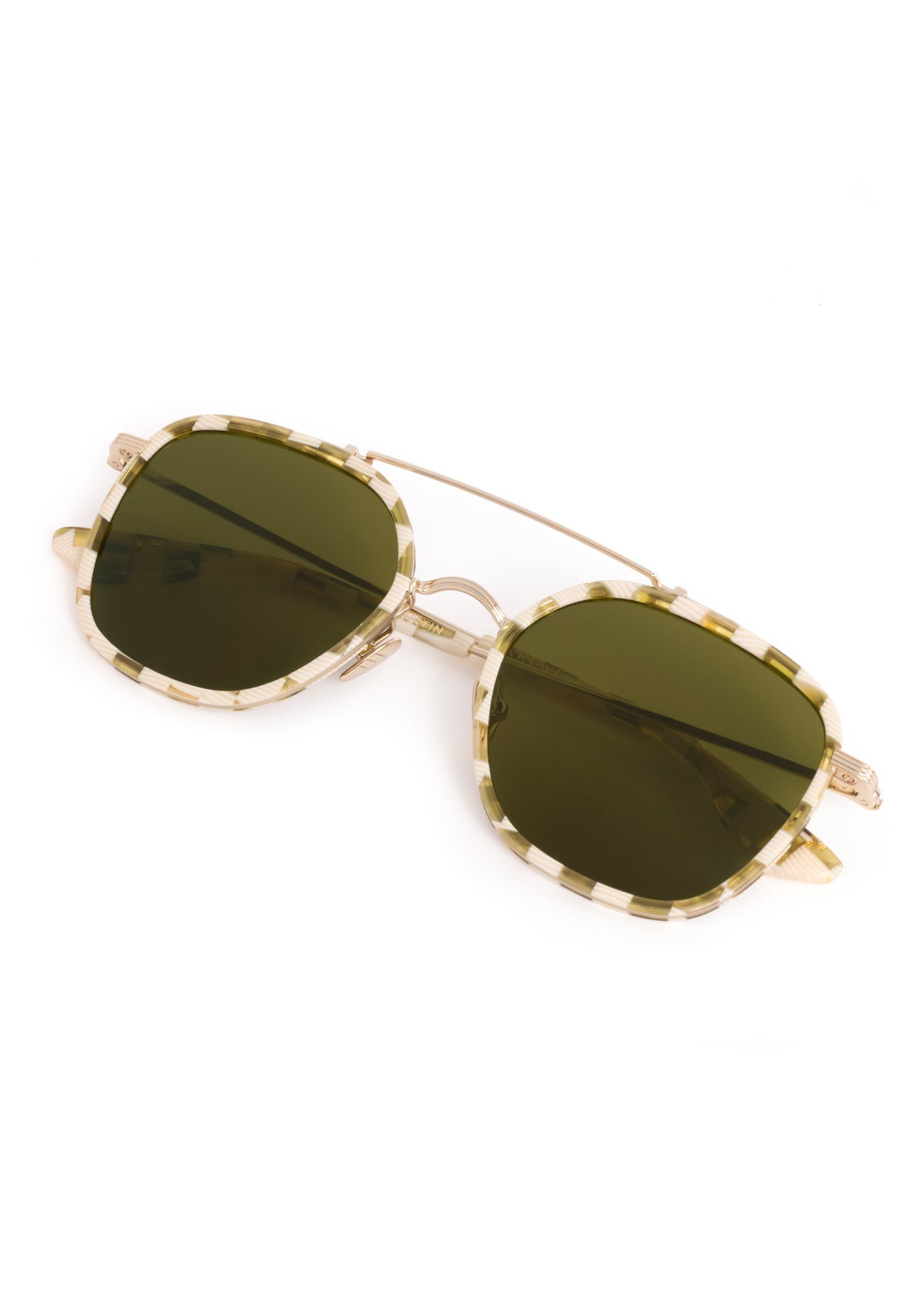 Austin Sunglasses - 12K Titanium + Oki Yuzu