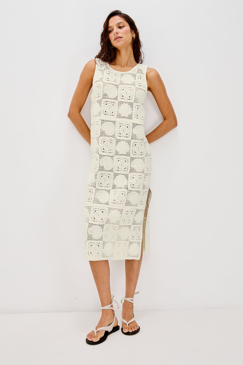 Calla Dress - White Sea Shell