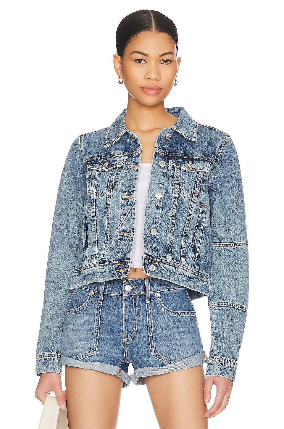 Rumors Denim Jacket - Light Indigo