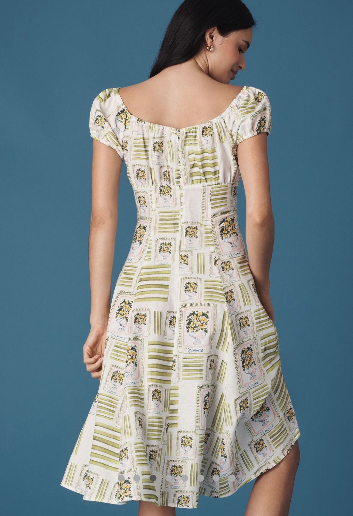 Cordelia Dress - Lemon