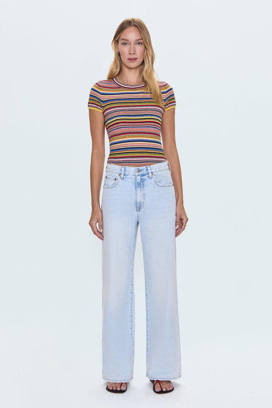 Hendrix High Rise Baggy Jeans - Waterfall