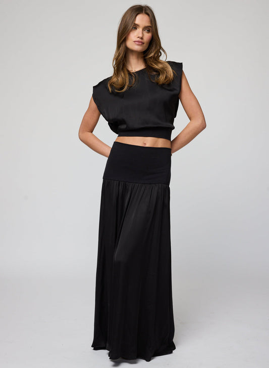Blake Maxi Skirt - Black