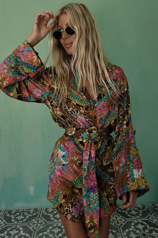 Lovers & Dreamers Blazer Dress - Cosmos Pink