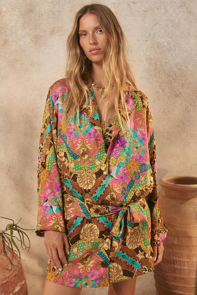 Lovers & Dreamers Blazer Dress - Cosmos Pink