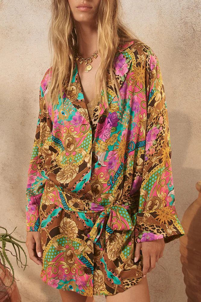 Lovers & Dreamers Blazer Dress - Cosmos Pink