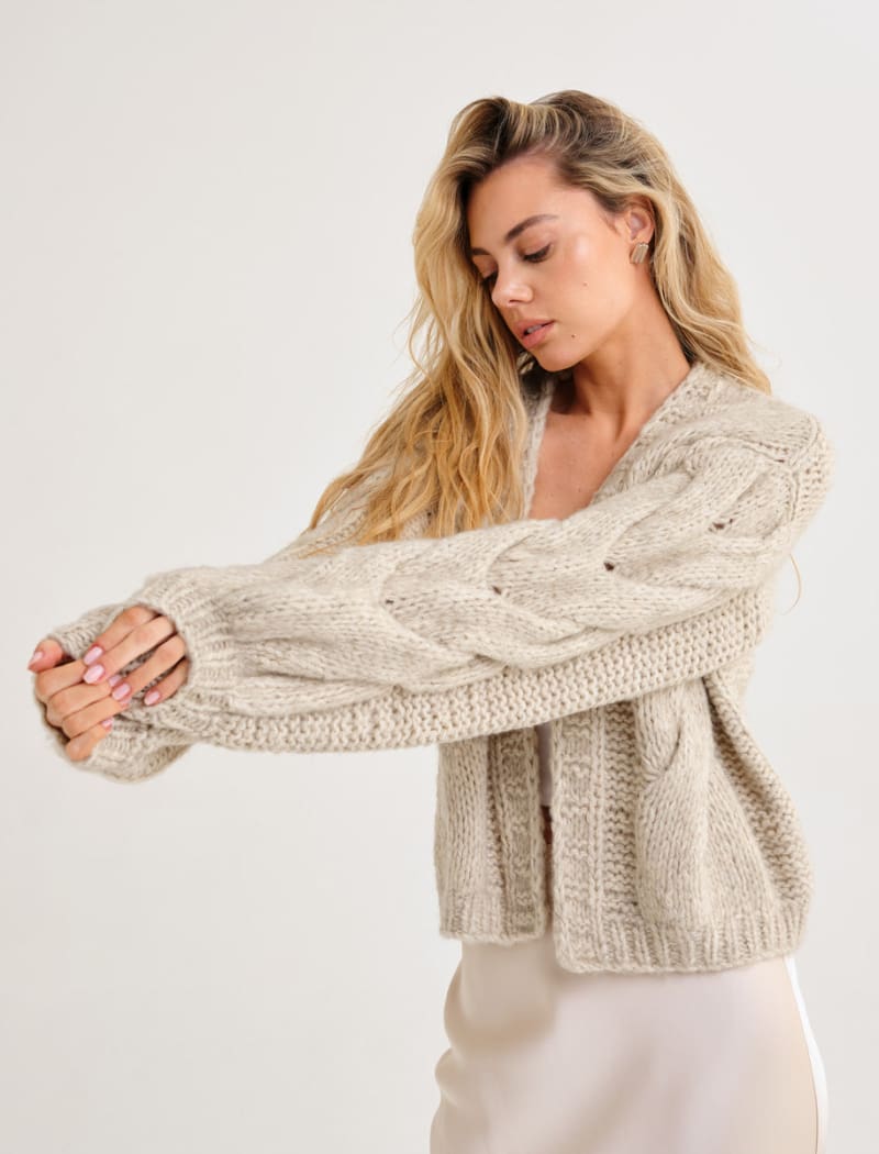 Mimi Cardigan - Oat