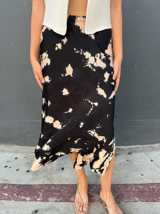 Felicity Skirt - Champagne Universe Wash