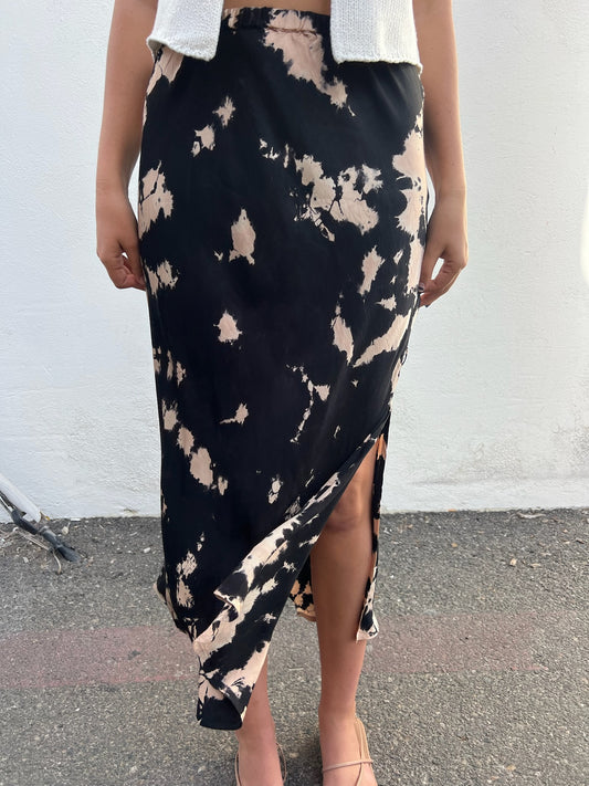 Felicity Skirt - Champagne Universe Wash