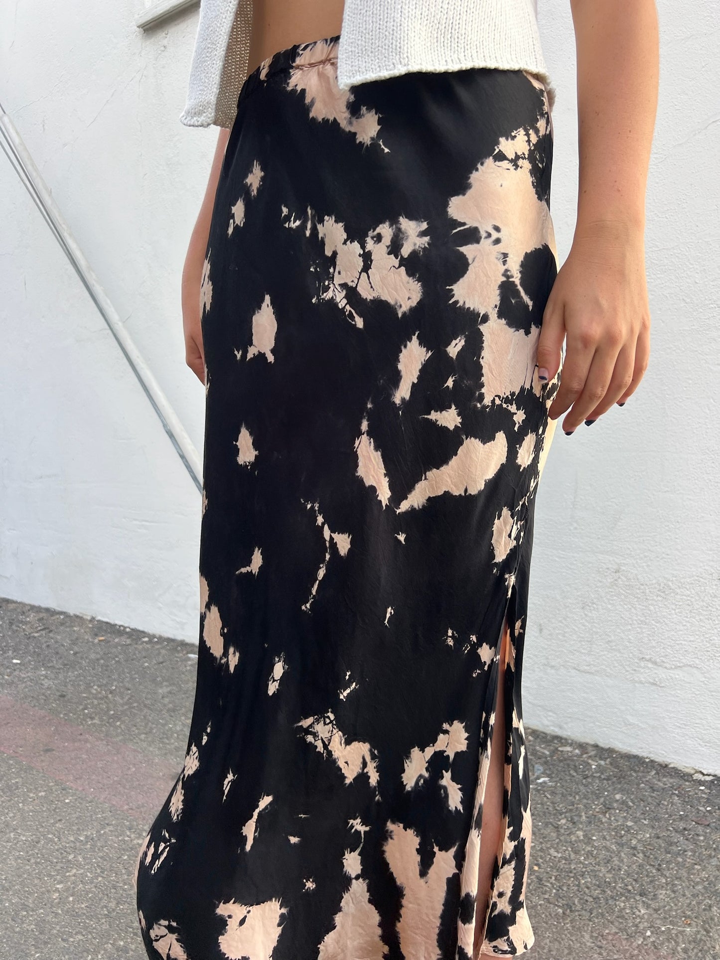 Felicity Skirt - Champagne Universe Wash