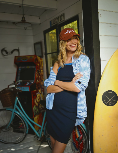 Sur La Mer Oversized Shirt - Chambray
