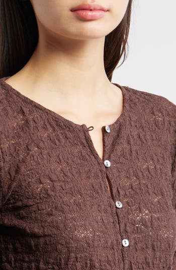 Cyrah Top - Walnut
