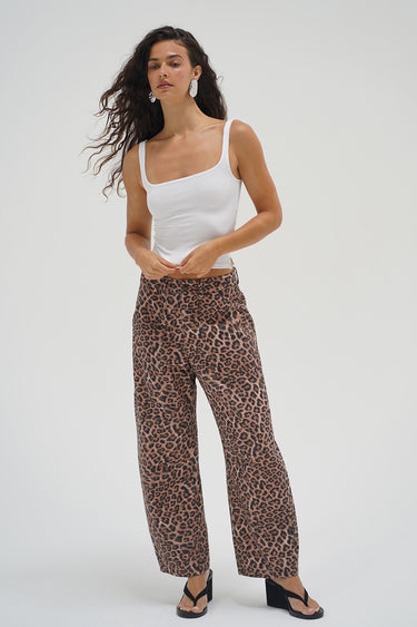Cross Creek Leopard Pant - Leopard