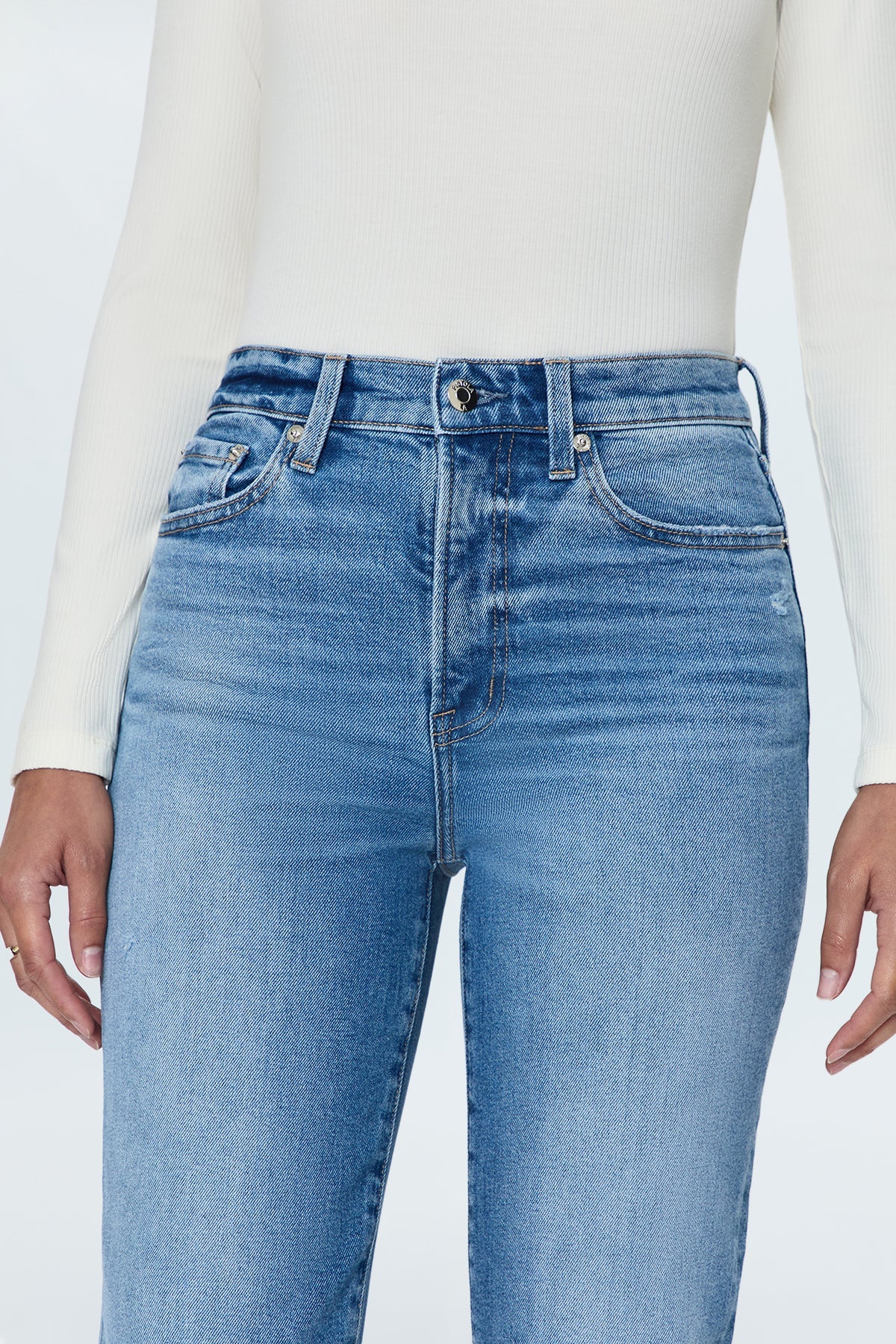 Charlie High Rise Classic Straight Ankle - Rhythm Vintage