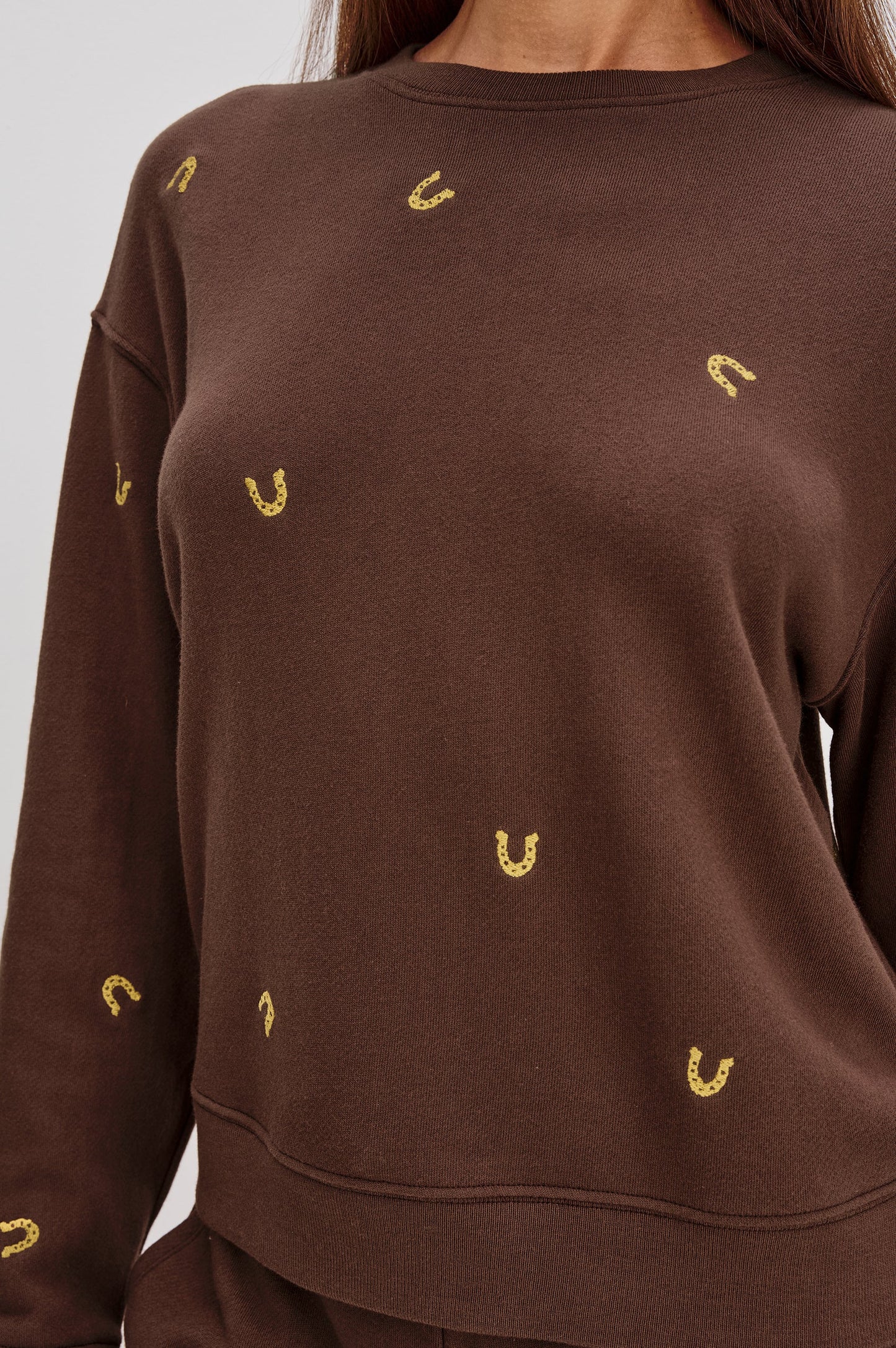 Ramona Sweatshirt - Horseshoes