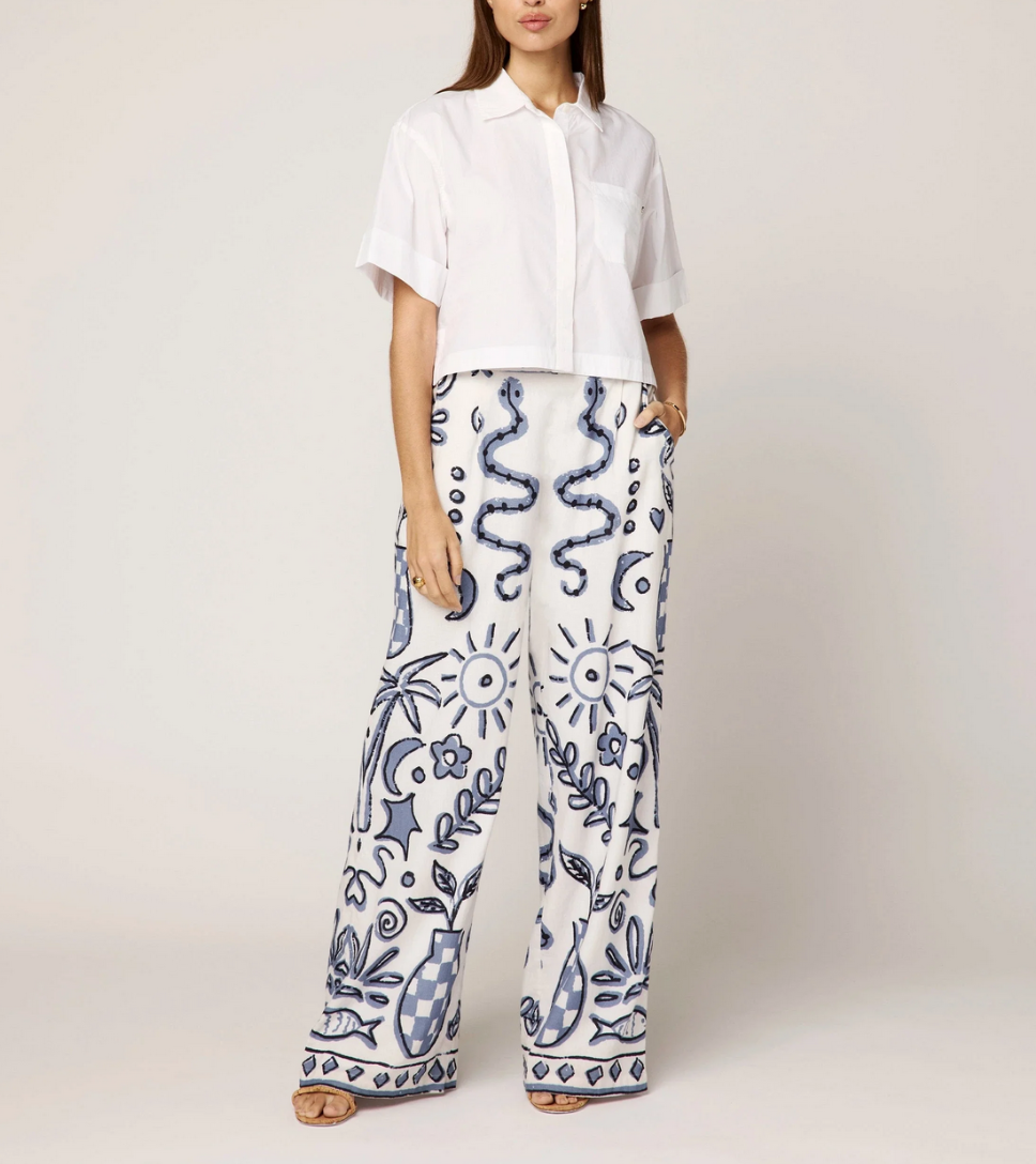 Orion Pant - Verona Print