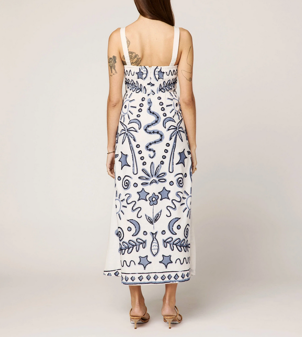 Shelly Ankle Dress - Verona