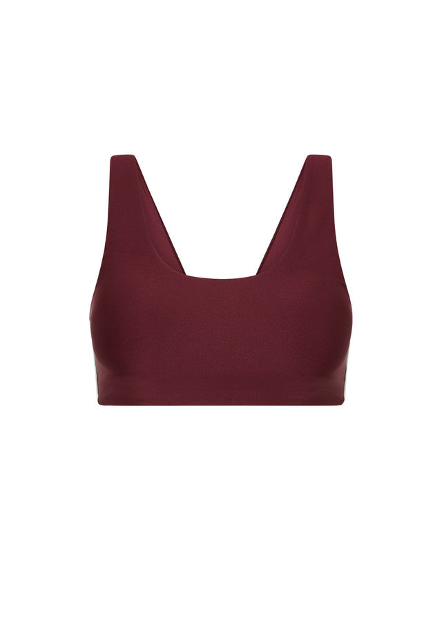 Oxford Harley Scoop Bra - Merlot