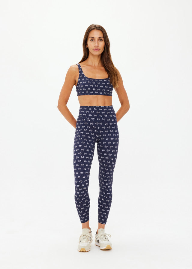 Cruzada 25in High Midi Pant - Jacquard