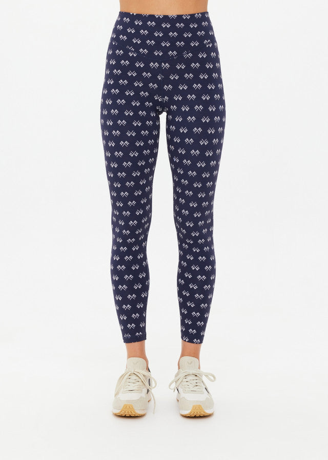 Cruzada 25in High Midi Pant - Jacquard