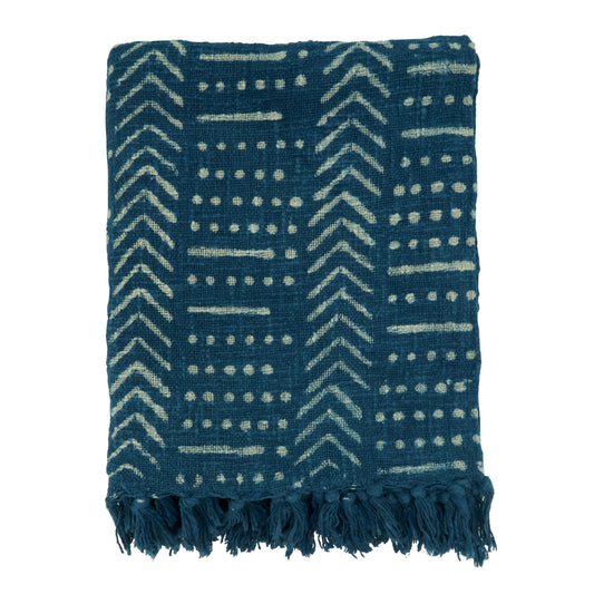 Mudcloth Throw