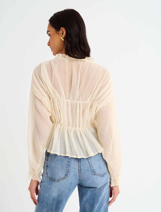 Cambridge Top - Ivory