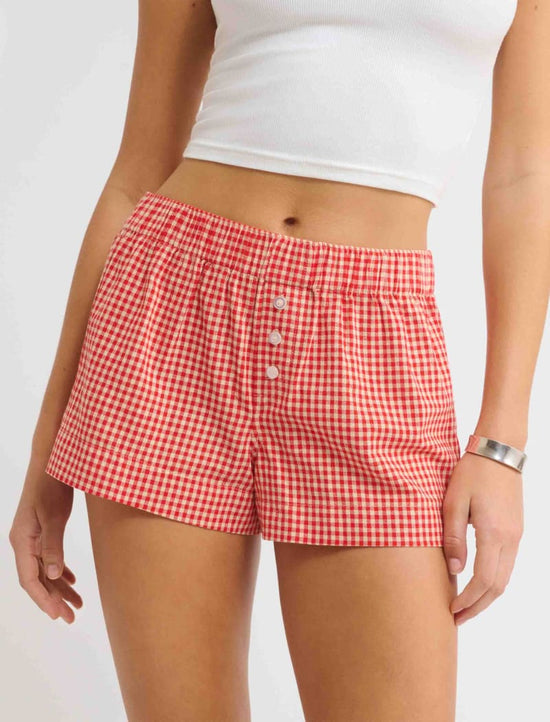Ex Boyfriend Boxer - Cherry Gingham