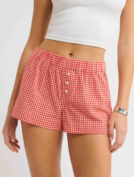Ex Boyfriend Boxer - Cherry Gingham