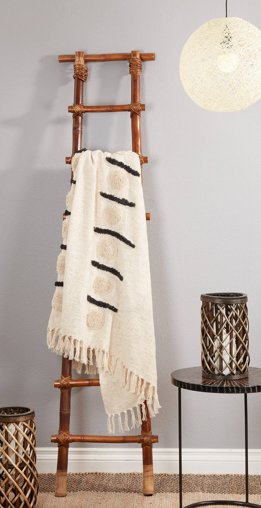 Dash Dot Tufted Throw