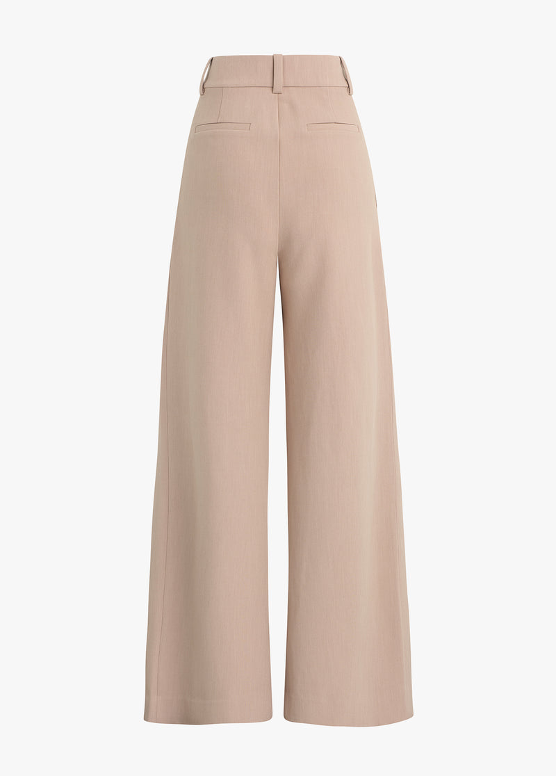 Pleats For Days Pant - Mocha