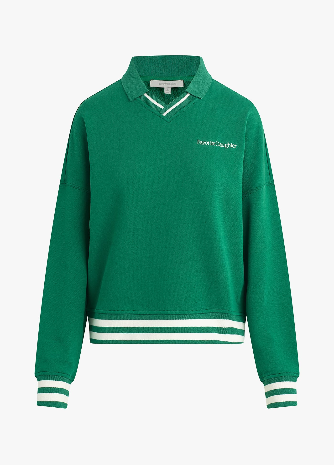 The Ivy League Rugby Sweater - Emerald
