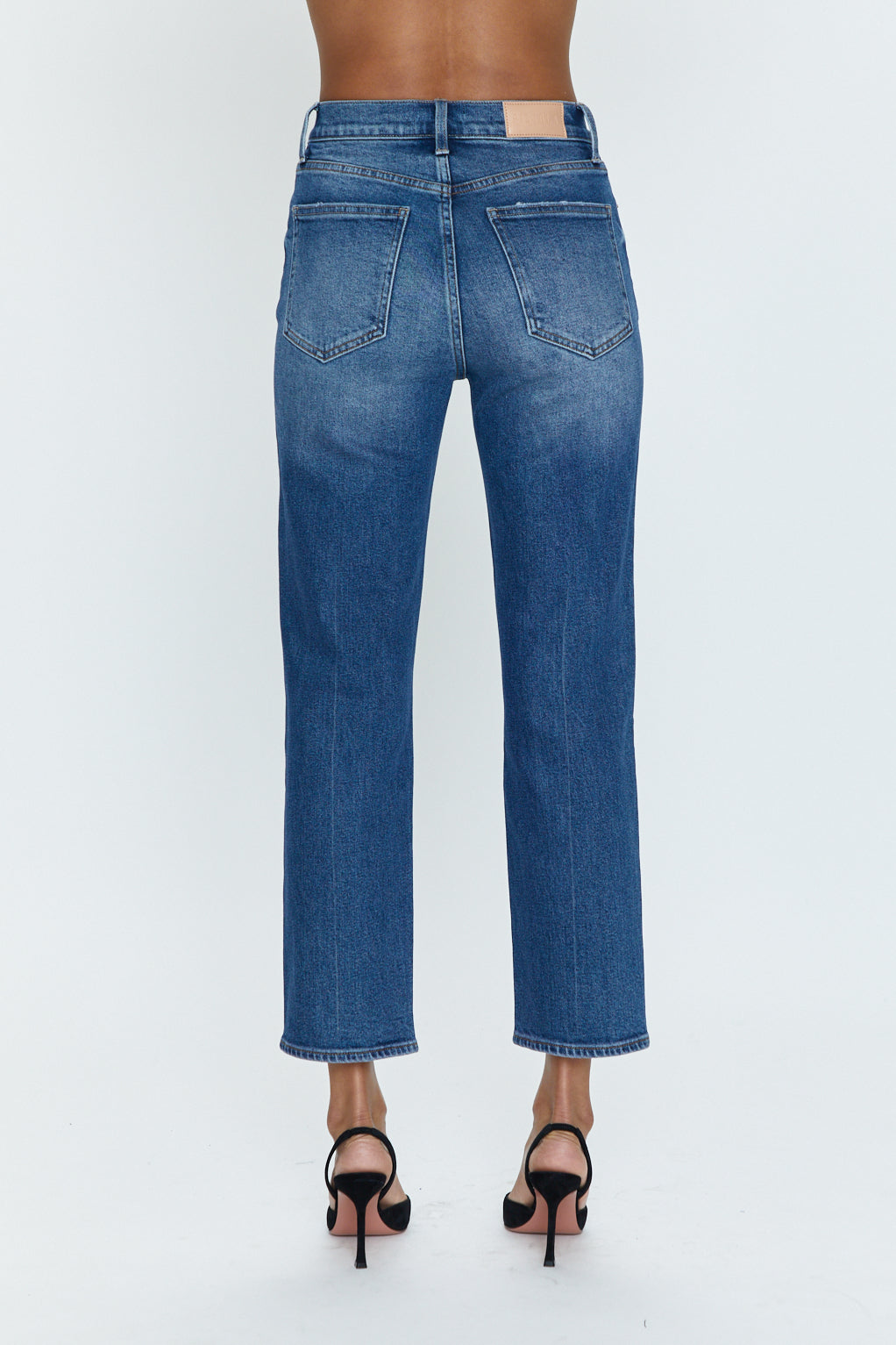 Charlie High Rise Classic Straight - Augustus