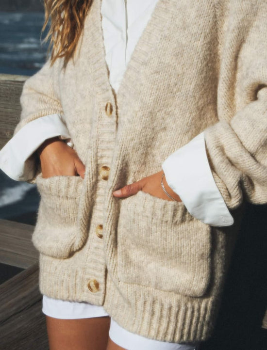 Jackson Hole Cardigan - Oat