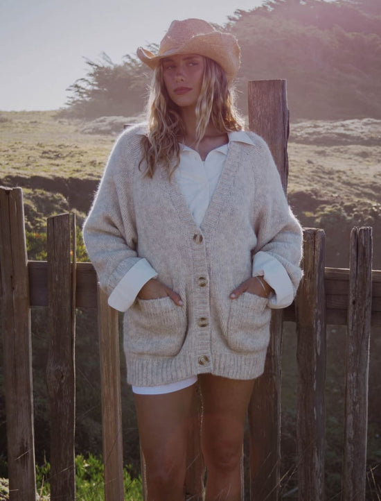 Jackson Hole Cardigan - Oat