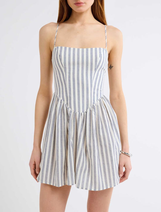 Nantucket Mini Dress - Seashore Stripe