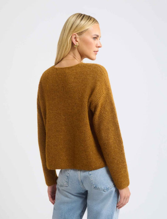 Newport Cardigan - Camel