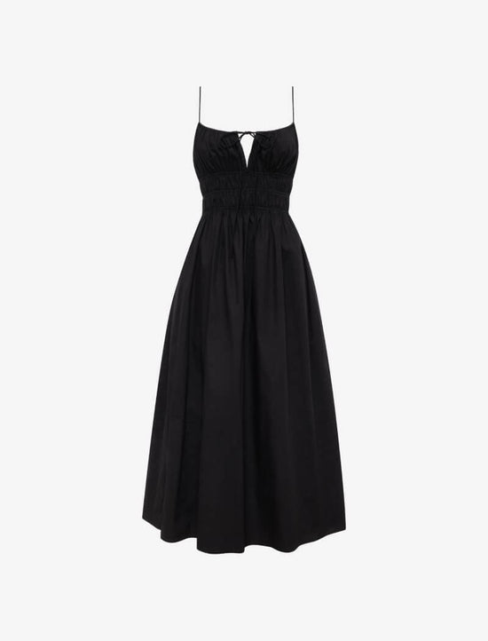 Positano Midi Dress - Black