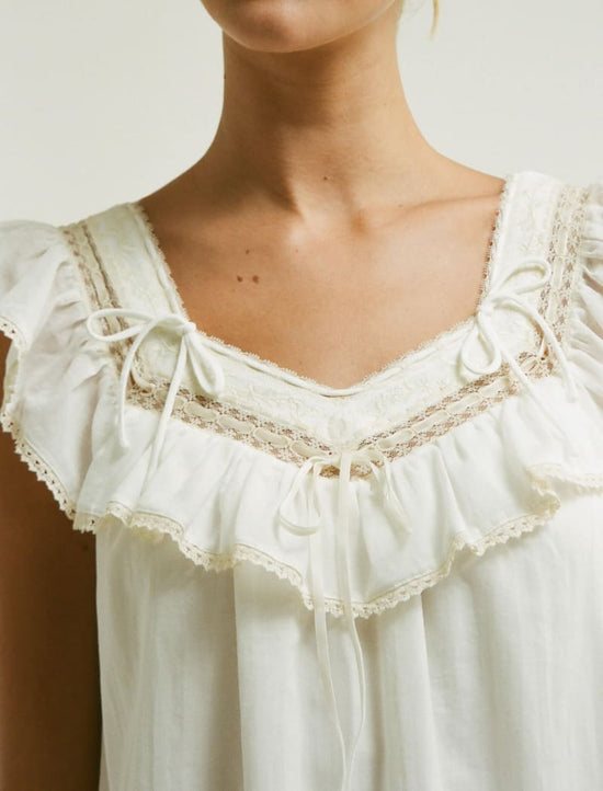 Teacup Mini Dress - White