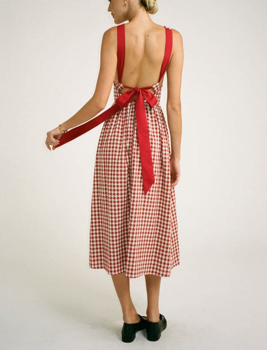 Toulouse Midi Dress - Cherry Pie